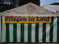 Fliegen in Lauf